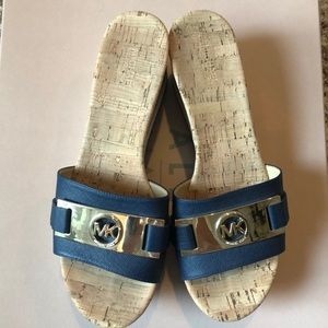 MichaEl Kors Navy Sandals
